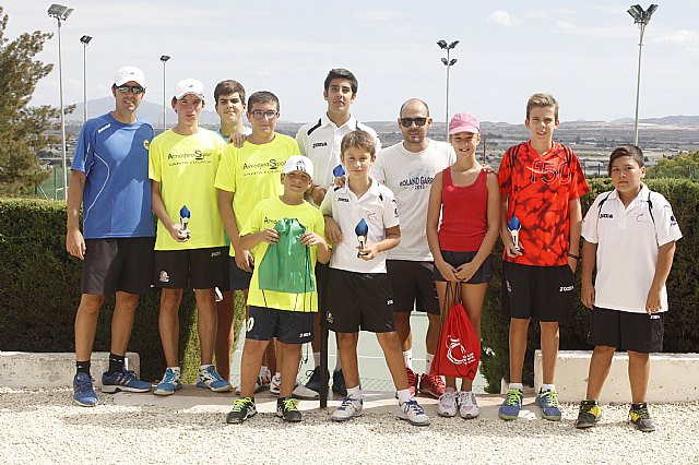 El Torneo Apertura de la Escuela de Tenis del Club de Tenis Totana anota todo un xito de participacin y nivel de juego - 34