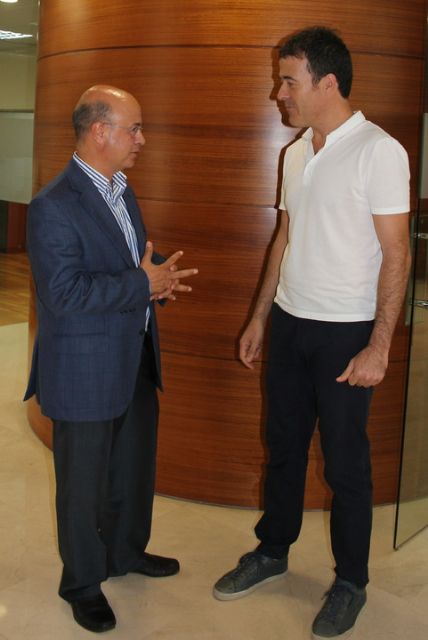 El Alcalde de Blanca y el consejero de Hacienda y Administración Pública se comprometen a impulsar el proyecto de recuperación ambiental del río Segura - 1, Foto 1