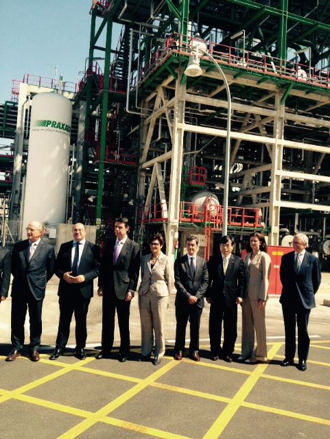 La presidenta de la Asamblea, en la inauguración de las instalaciones ILBOC - 1, Foto 1