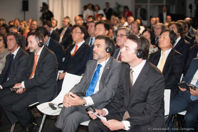 López y Castejón asisten a la inauguración de la planta de Ilboc en Cartagena - 1, Foto 1