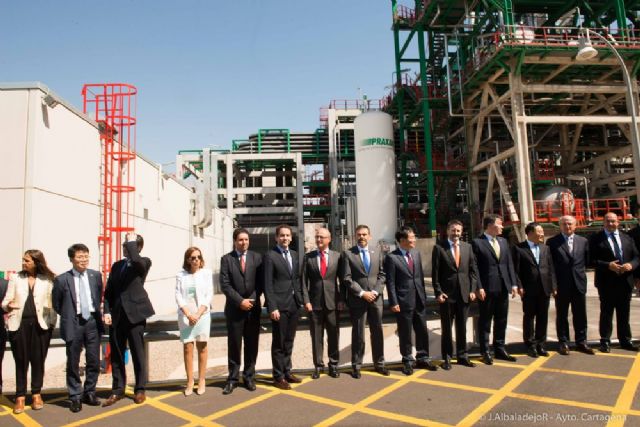 López y Castejón asisten a la inauguración de la planta de Ilboc en Cartagena - 2, Foto 2