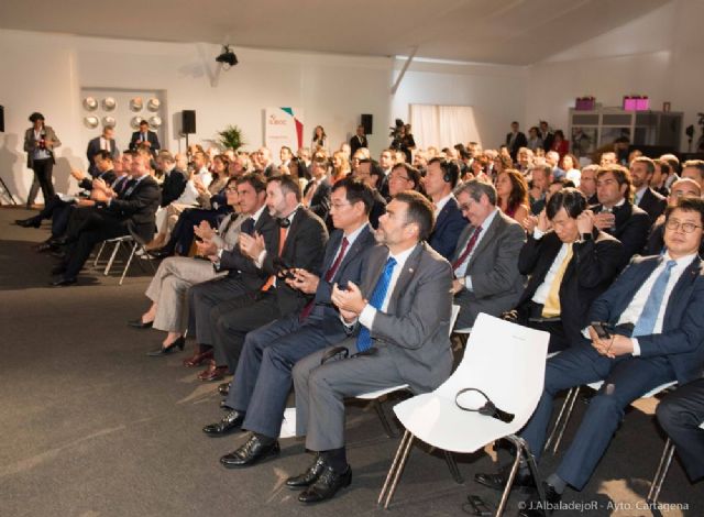 López y Castejón asisten a la inauguración de la planta de Ilboc en Cartagena - 3, Foto 3