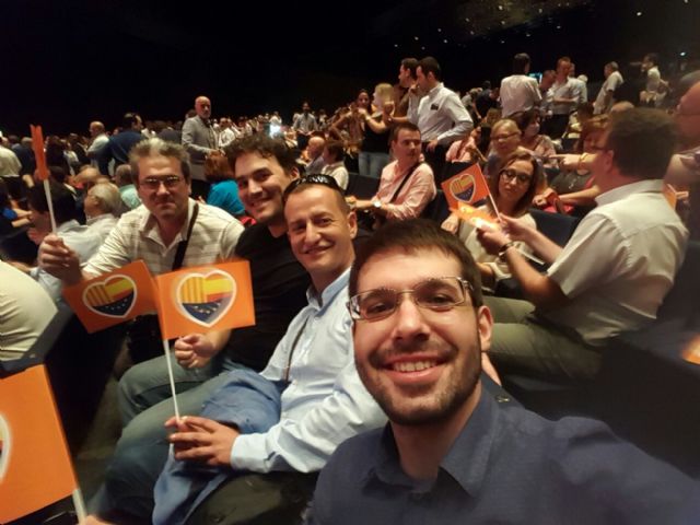 C´S San Javier apoyó a Albert Rivera en su acto de campaña por las elecciones catalanas - 1, Foto 1