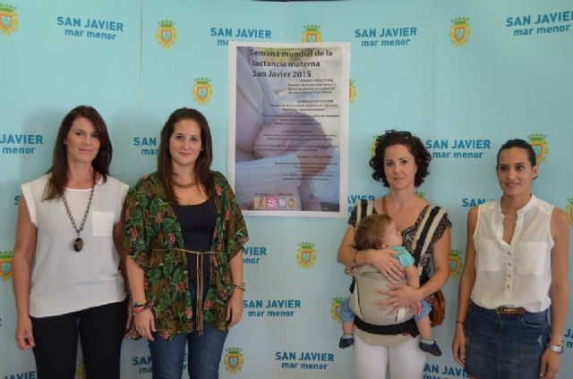La concejalía de Mujer e Igualdad celebrará en San Javier la Semana de la Lactancia Materna - 1, Foto 1