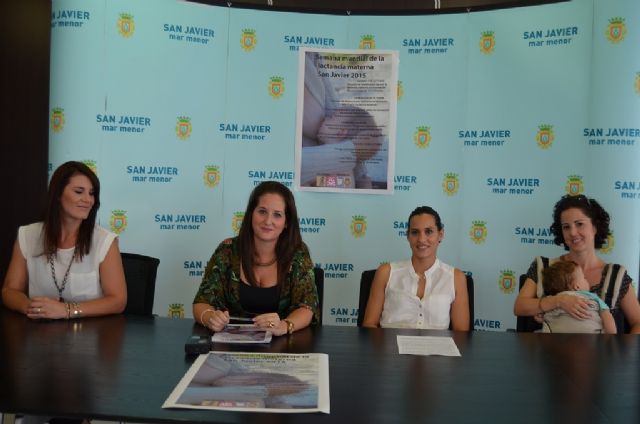 La concejalía de Mujer e Igualdad celebrará en San Javier la Semana de la Lactancia Materna - 2, Foto 2