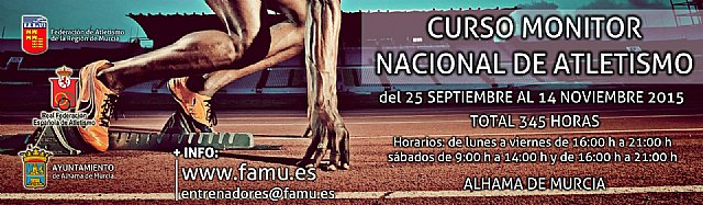 Este viernes, pistoletazo de salida a los cursos de Monitor Nacional y Entrenador Nacional de Club de Atletismo, Foto 1