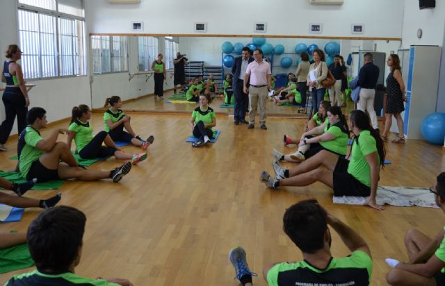 El director del SEF visita Programa Mixto de Empleo y Formación sobre Acondicionamiento Físico - 1, Foto 1