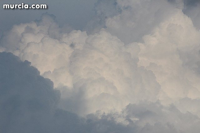 El 1-1-2 ha atendido hasta las 21:00 horas un total de 111 llamadas relacionadas con las lluvia y las tormentas en la Región de Murcia, Foto 1