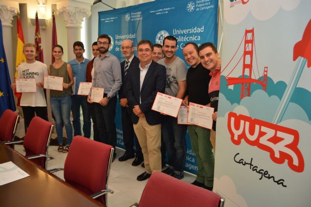 La Politécnica de Cartagena distingue a los quince finalistas del concurso de emprendedores Yuzz - 1, Foto 1