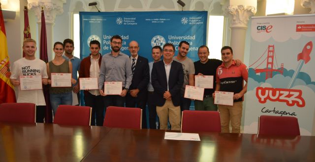 La Politécnica de Cartagena distingue a los quince finalistas del concurso de emprendedores Yuzz - 2, Foto 2
