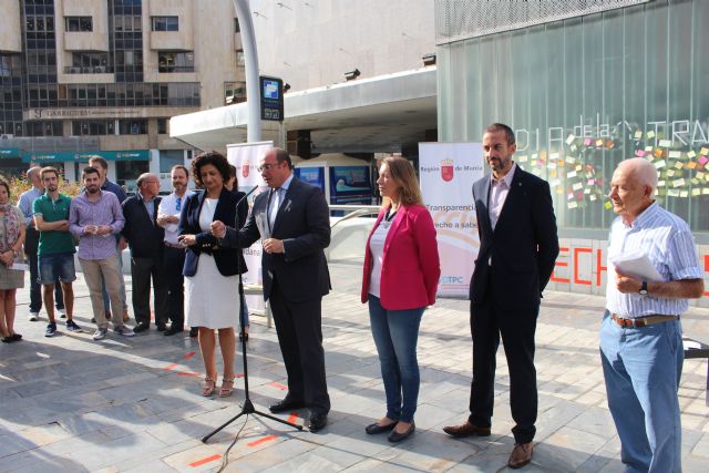 Pedro Antonio Sánchez: Queremos que la Región de Murcia sea el mejor ejemplo de transparencia en la gestión pública - 1, Foto 1