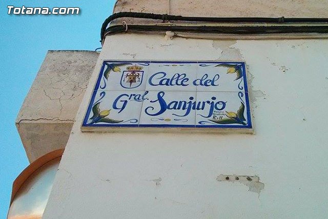 El Consitorio iniciará un proceso de eliminación de nombres relacionados con la dictadura franquista en las calles y plazas de Totana - 1, Foto 1