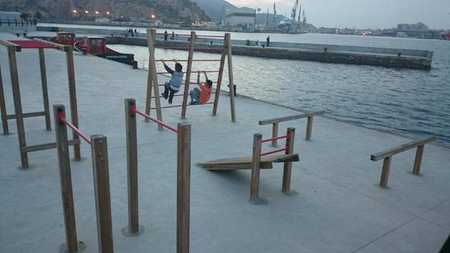 Alternativa Socialista-SPCT reclama a la Autoridad Portuaria seguridad en el parque infantil del faro de San Pedro - 1, Foto 1