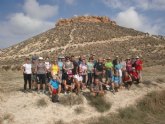 33 personas participaron en una ruta senderista por Mula y Albudeite