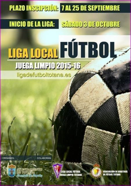 El comienzo de la Liga Local de Fútbol Juega Limpio se aplaza al fin de semana del 10 y 11 de octubre, Foto 1