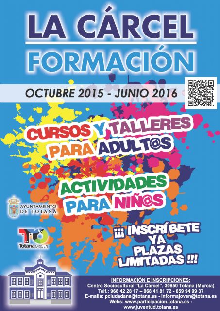 Continúa abierto el plazo para realizar la inscripción en los diferentes cursos y talleres ofertados dentro del programa La Cárcel Formación - 1, Foto 1