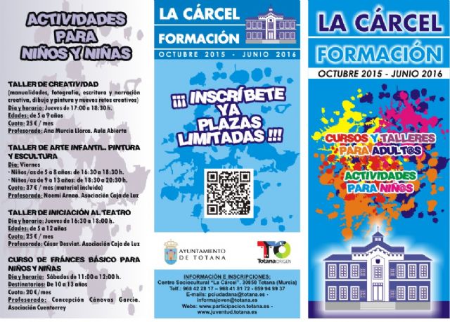 Continúa abierto el plazo para realizar la inscripción en los diferentes cursos y talleres ofertados dentro del programa La Cárcel Formación - 2, Foto 2