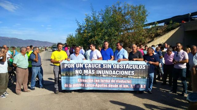 El PSOE exige que se acelere el deslinde de la rambla Biznaga y el inicio de los trabajos para la elevación de la autovía Lorca-Águilas - 1, Foto 1