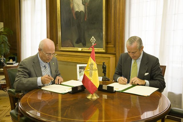 El Director General de la Guardia Civil y el Presidente del Teléfono de la Esperanza firman un protocolo colaboración - 1, Foto 1