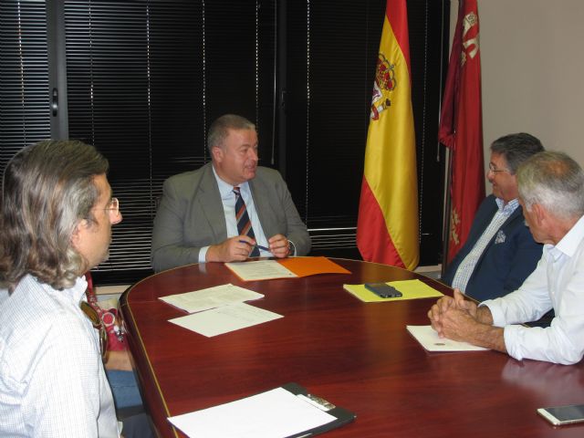 El consejero Francisco Bernabé recibe al alcalde de Los Alcázares - 1, Foto 1