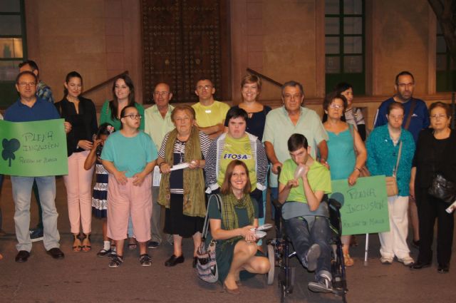 El Ayuntamiento se suma a los actos con motivo de la presentacin de la nueva imagen corporativa del movimiento de asociaciones de la discapacidad intelectual FEAPS - 2