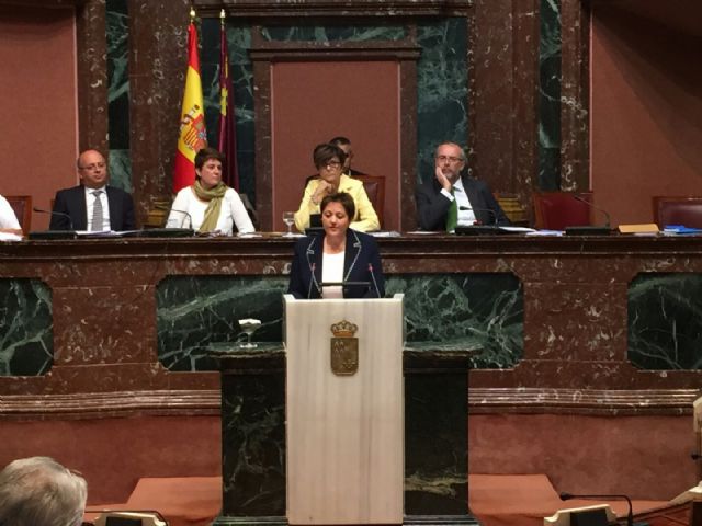 La Diputada Regional, Yolanda Fernández, presenta propuestas en la Asamblea Regional para compensar a los agricultores por las pérdidas ocasionadas por el pedrisco - 1, Foto 1