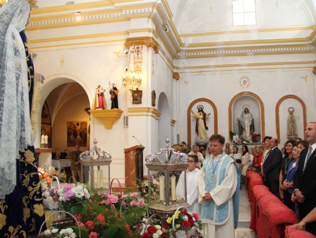 Misa en honor a la Patrona coincidiendo con la Festividad de Ntra. Sra. del Rosario 2015 - 2, Foto 2