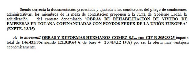 El Ayuntamiento adjudica las obras de rehabilitación del Vivero de Empresas por un importe total de 146.433,76 euros,, Foto 1