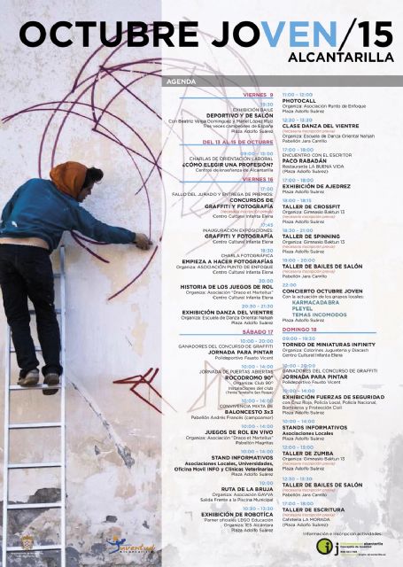 Alcantarilla presenta la programación del Octubre Joven 2015 - 1, Foto 1