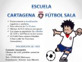 El Cartagena Fútbol Sala abre la primera Escuela de Tecnificación para los más pequeños