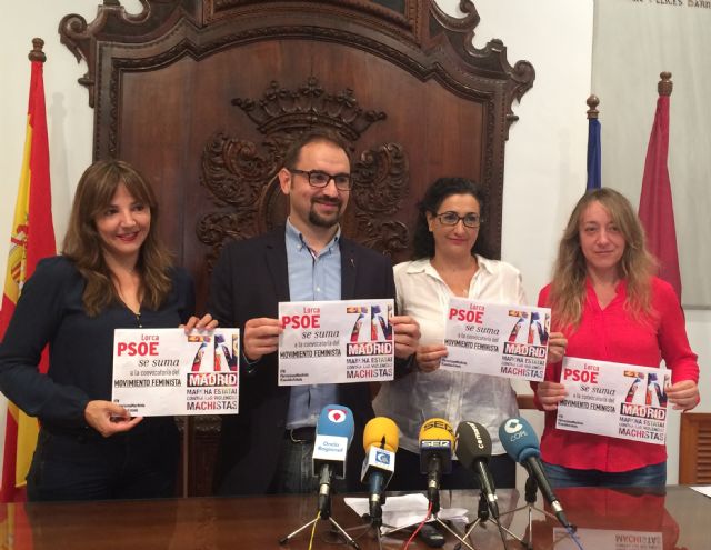 El PSOE de Lorca se suma a la Marcha Estatal contra las Violencias Machistas convocada para el 7-N en Madrid - 1, Foto 1