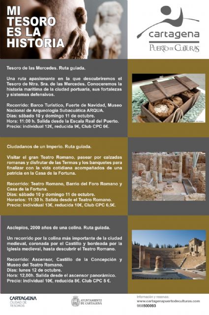 Las festividades del Pilar y Todos los Santos centran lo próximo de Puerto de Culturas - 2, Foto 2