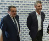 Urralburu presenta a la Croem las propuestas de Podemos “para un cambio de modelo productivo y regenerar las condiciones de trabajo”