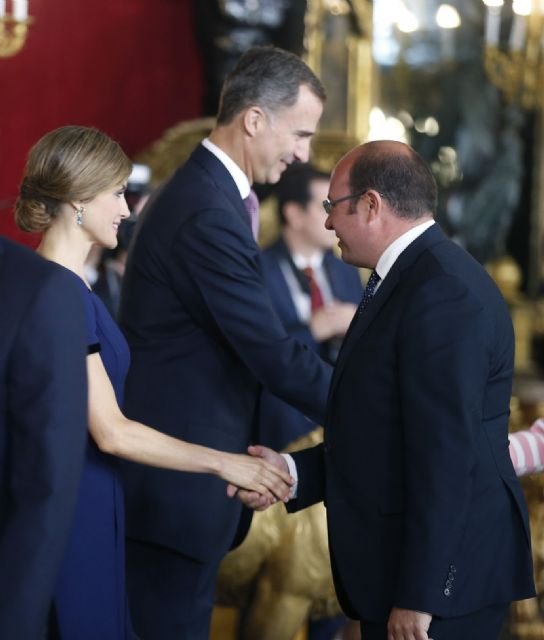 Pedro Antonio Sánchez: Los murcianos nos sentimos españoles por encima de todo y hoy lo celebramos la grandísima mayoría - 1, Foto 1