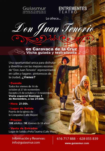 El Tenorio regresa a las calles de Murcia y Caravaca de la Cruz - 5, Foto 5