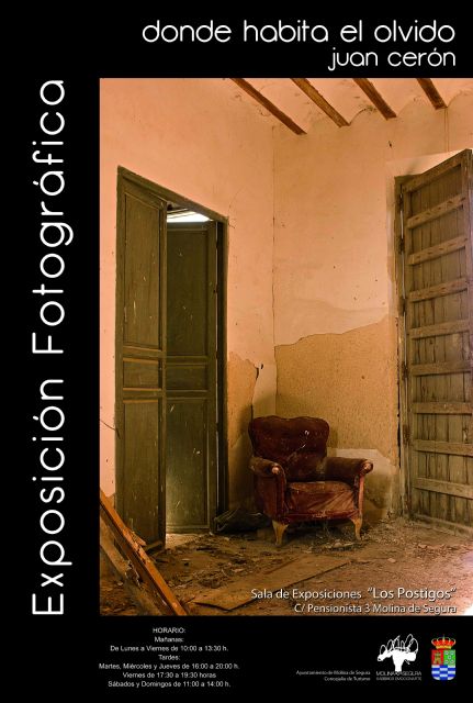 El Centro Los Postigos presenta la exposición de fotografía DONDE HABITA EL OLVIDO, de Juan Cerón, del 15 de octubre al 8 de noviembre - 1, Foto 1