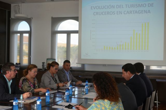 Primera reunión mesa trabajo sobre turismo cruceristas en Autoridad Portuaria Cartagena - 1, Foto 1