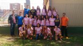 Las Cadetes del UCAM Atletismo Cartagena dan la talla en el Nacional de Clubes