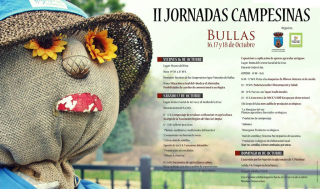 Bullas destaca el trabajo honesto del agricultor en las II jornadas Campesinas - 1, Foto 1