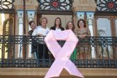 El Ayuntamiento de guilas se suma al rosa en la lucha contra el cncer de mama