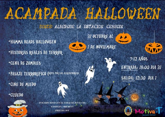 La Concejalía de Juventud organiza una Acampada sobre Halloween - 1, Foto 1
