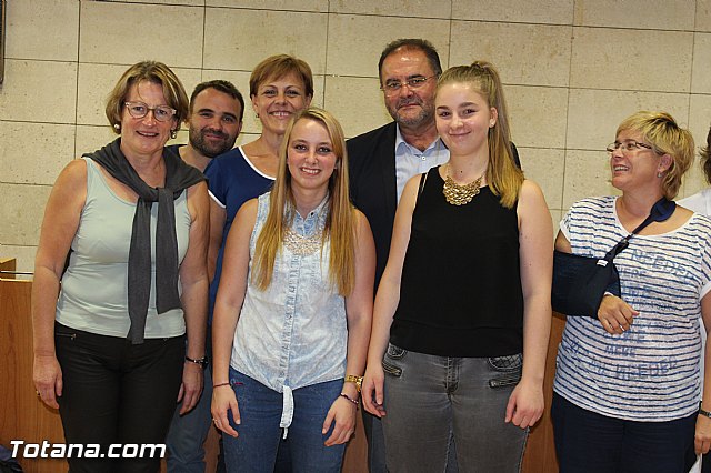 Recepcin institucional a alumnos franceses que participan en un intercambio con el IES “Prado Mayor” - 2