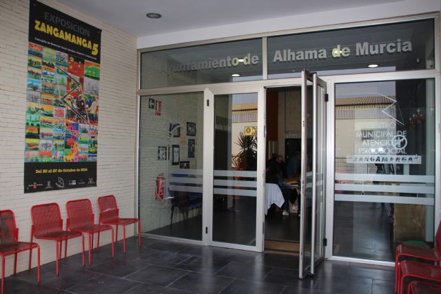 Los alumnos del Centro de Atencin Psicosocial inauguran la exposicin Zangamanga 6, Foto 1