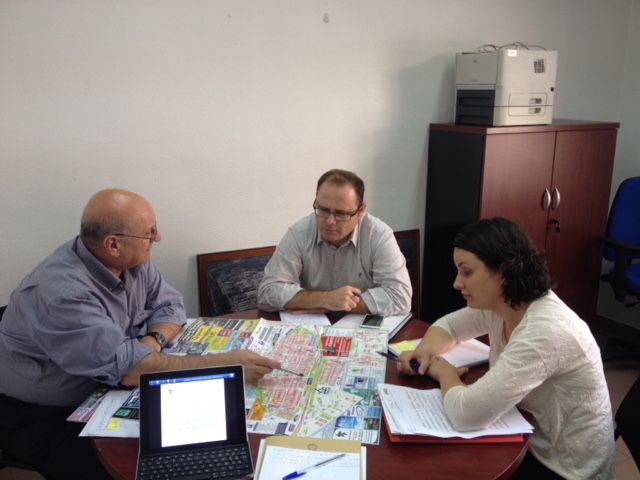 Reunión de los Concejales de Empleo, Industria y Comercio, así como de Urbanismo, Obras y Servicios con el Presidente de ASEPIO - 1, Foto 1