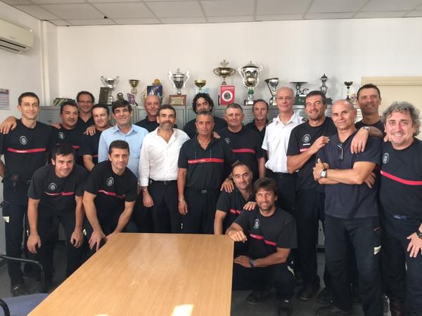 José López alaba la labor del Cuerpo de Bomberos y atiende sus propuestas y sugerencias - 1, Foto 1