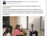 Ganar Totana IU exige lealtad institucional tanto a los consejeros/as como al presidente de la Comunidad Autónoma