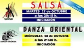 Clases gratuitas de salsa y danza oriental