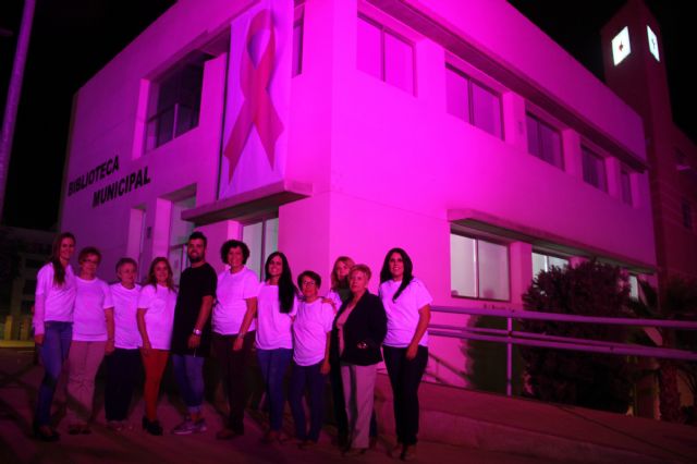 Puerto Lumbreras se ilumina de rosa contra el cáncer de mama - 2, Foto 2