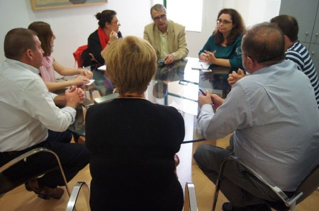 El Gobierno municipal se reúne con responsables regionales de FEAPS, denominada ahora “Plena inclusión Región de Murcia”,, Foto 3