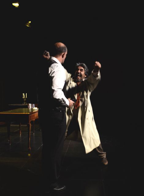 Pedro Segura y Luis Martínez protagonizarán 75 pu&ntilde;aladas de Martín Giner en el Nuevo Teatro Circo de Cartagena - 2, Foto 2